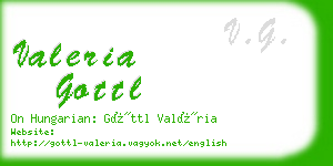valeria gottl business card